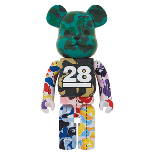 BE@RBRICK BAPE(R) 28th Anniversary Multi 1000% #4 – ActionCity