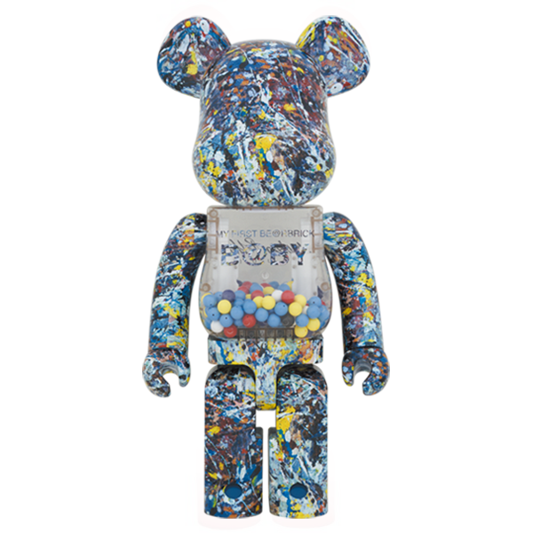 BE@RBRICK My First B@by Jackson Pollock 1000%