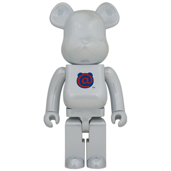 BE@RBRICK 1st Model White Chrome 1000% - ActionCity