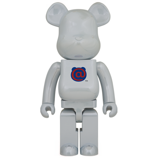 BE@RBRICK 1st Model White Chrome 1000%