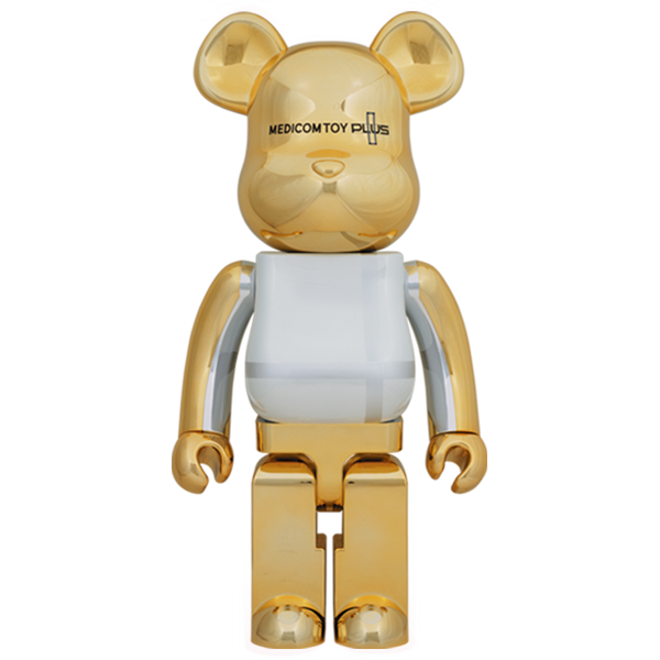 BE@RBRICK MEDICOM silver CHROME100％&400％