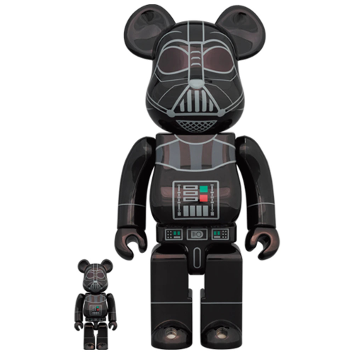 BE@RBRICK Darth Vader (Rogue One) Chrome Ver.100％ & 400％