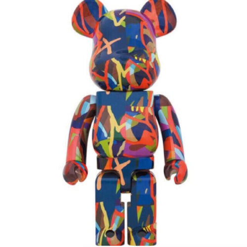 MEDICOM TOY - ベアブリック be@brick a-nation KAWS 1000%の