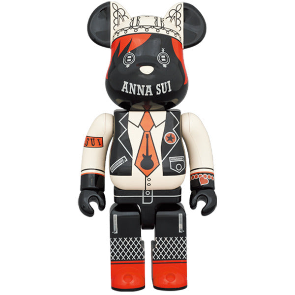 BE@RBRICK Anna Sui Red & Beige 400%