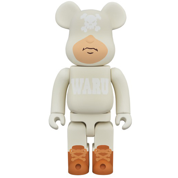 BE@RBRICK Tokyo Tribe Waru 400% White