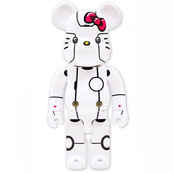 BE@RBRICK Robot Kitty White 400%