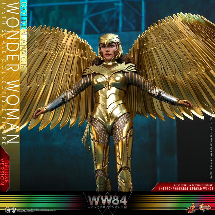 MMS578 - Wonder Woman 1984 - 1/6th scale Golden Armor Wonder Woman Collectible Figure (Deluxe Version)