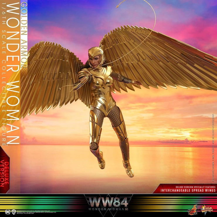 MMS578 - Wonder Woman 1984 - 1/6th scale Golden Armor Wonder Woman Collectible Figure (Deluxe Version)