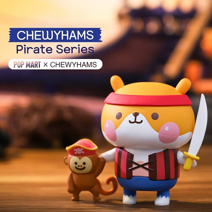 ActionCity Live: POP MART Chewyhams Pirate - Case of 8 Blind Boxes - ActionCity