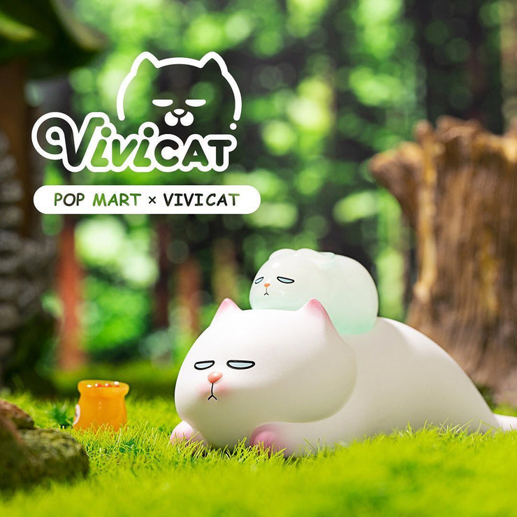 POP MART Vivicat Lazy Friend Series 4