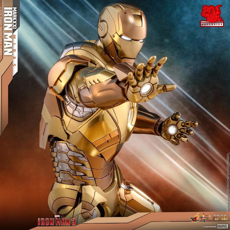 MMS586D36 - Iron Man 3 - 1/6th Scale Iron Man Mark XXI (Midas) [Hot Toys Exclusive]