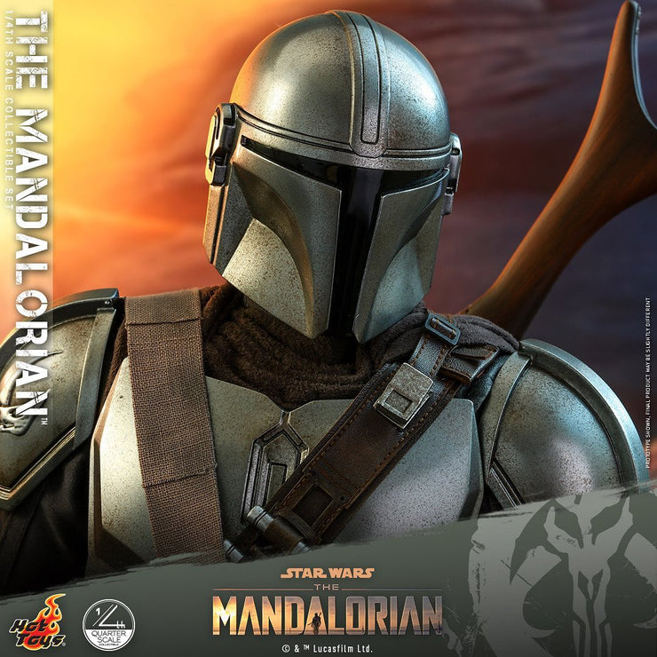 QS016 - Star Wars™ The Mandalorian™ - 1/4th scale The Mandalorian & The Child Collectible Set