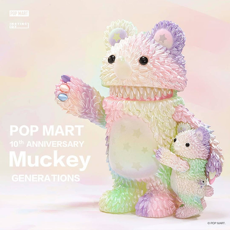 POP MART INSTINCTOY Muckey 10th Anniversary Ver. Figurine
