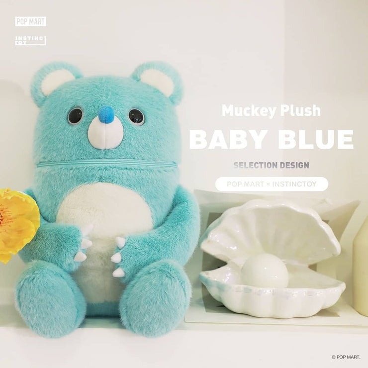 POP MART Muckey Plush Baby Blue