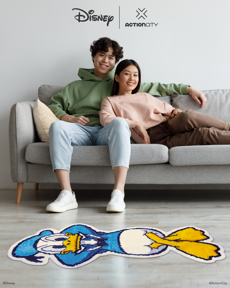 Mickey and Friends Chillax Art Rug (Donald)