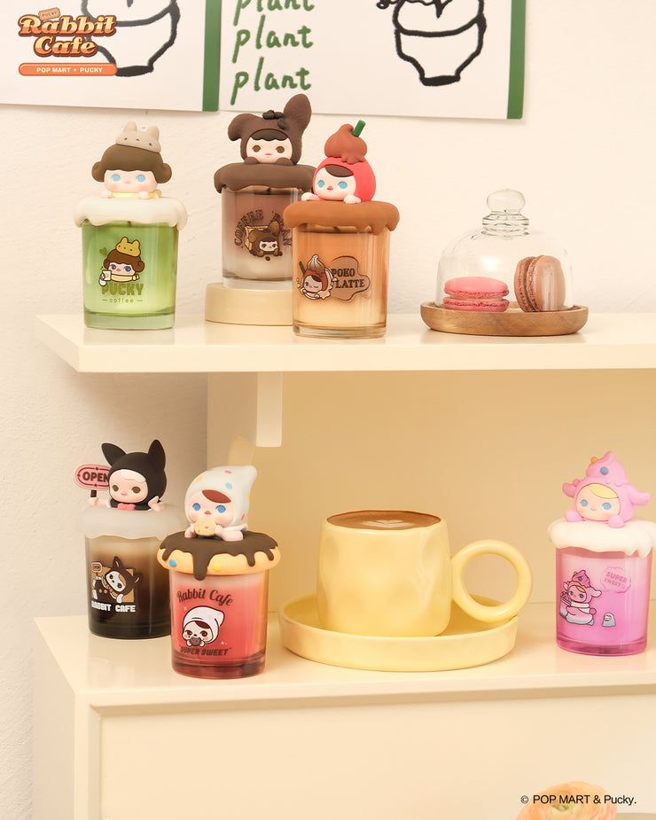 POP MART Pucky Rabbit Cafe Series - Scented Candle Blind Box