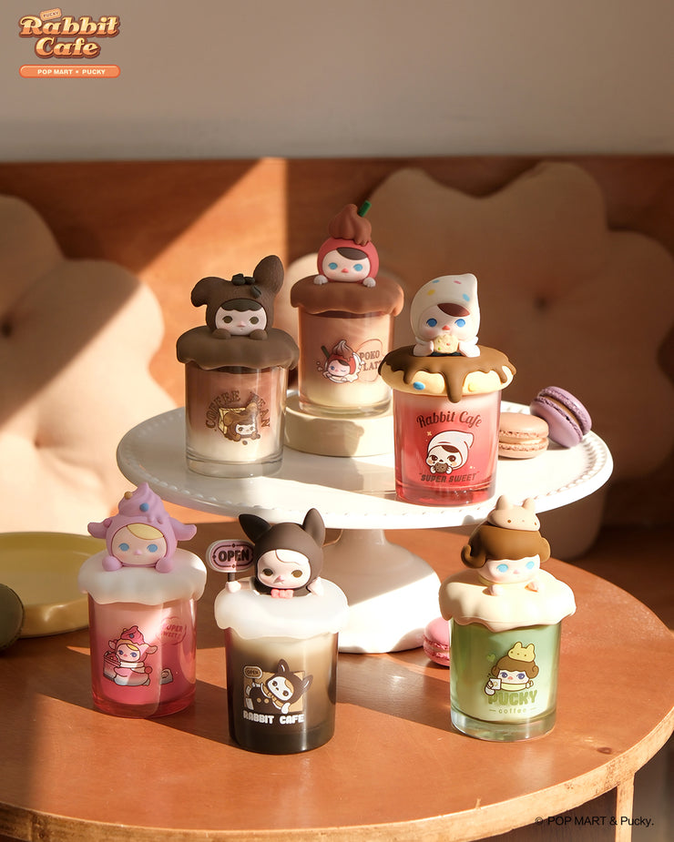 POP MART Pucky Rabbit Cafe Series - Scented Candle Blind Box