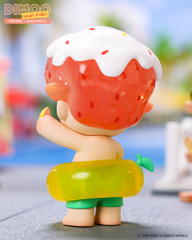 POP MART Dimoo Mango Pomelo 100% Limited Edition Figure