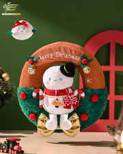 POP MART Bobo & Coco Snowman Christmas Wreath