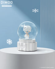 POP MART Dimoo Aquarium Series (Crystal Polar Bear Ball)