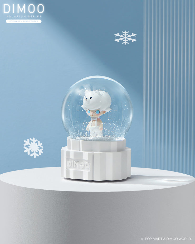 POP MART Dimoo Aquarium Series (Crystal Polar Bear Ball)