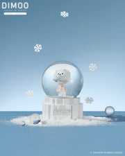 POP MART Dimoo Aquarium Series (Crystal Polar Bear Ball)