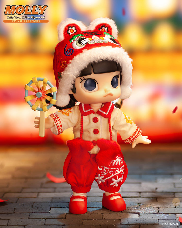 POP MART Molly Baby Tiger Action Big Figure