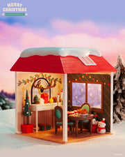 POP MART Pop Christmas Cabin Assembly Model (Christmas Fairy Tale)
