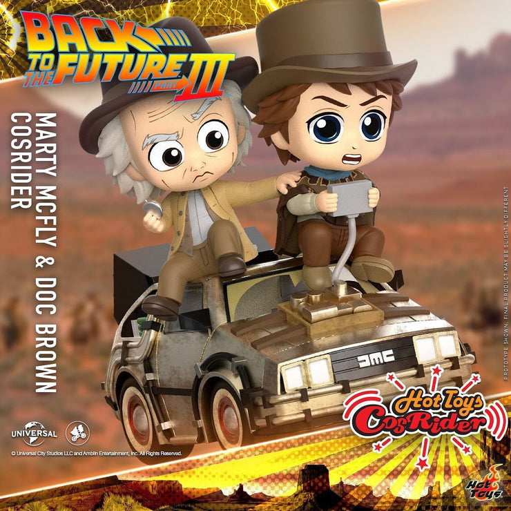 CSRD022 - Back to the Future III - Marty McFly & Doc Brown CosRider
