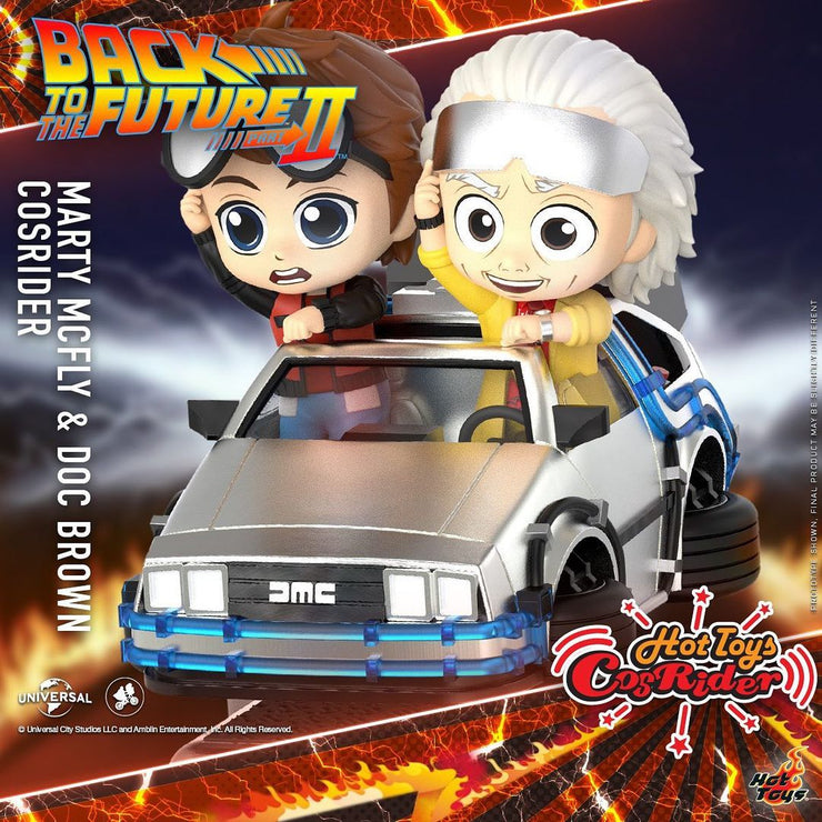 CSRD021 - Back to the Future II - Marty McFly & Doc Brown CosRider