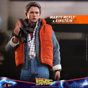 MMS573 - 1/6th scale Marty McFly and Einstein Collectible Set