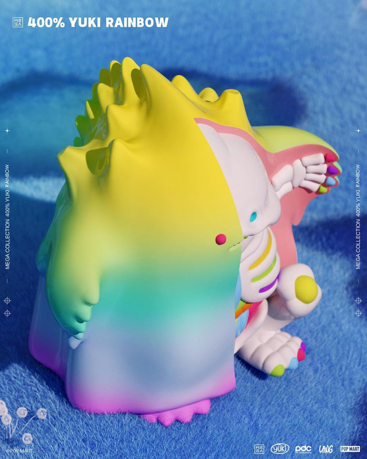 POP MART Yuki Rainbow 400%