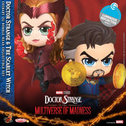 COSB946 – Doctor Strange & The Scarlet Witch Cosbaby (S) Bobble-Head Collectible Set