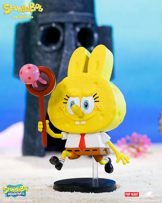 POP MART The Monsters × SpongeBob Series