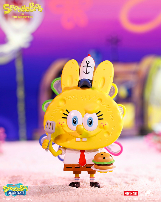 POP MART The Monsters × SpongeBob Series