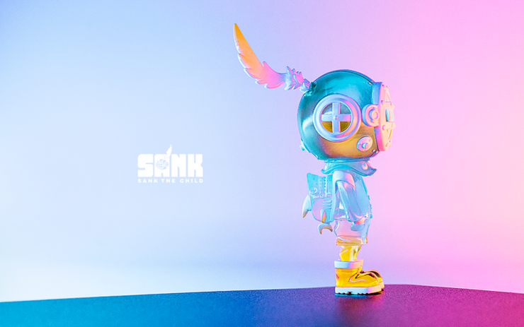 Sank Toys - Backpack Boy: Spectrum Series (Light Blue)