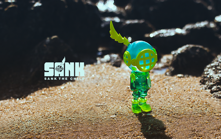 Sank Toys - Backpack Boys: Spectrum Series (Lemon Green)