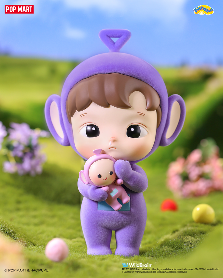 POP MART Hacipupu x Teletubbies Tinky Winky Figure
