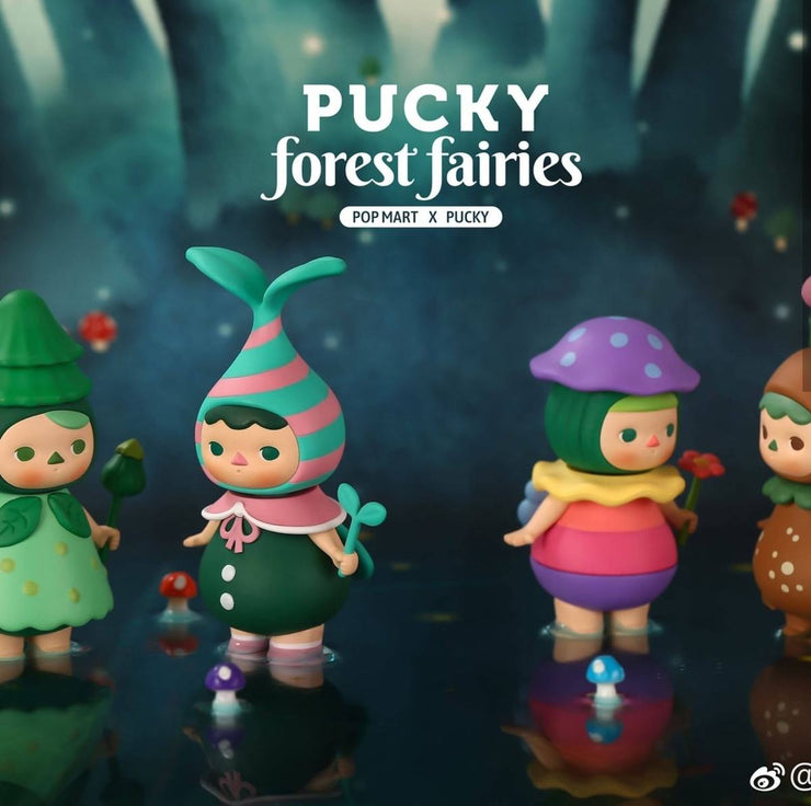 POP MART Pucky Forest Fairies Series - Case of 12 Blind Boxes - ActionCity