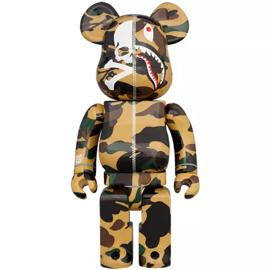 BE@RBRICK Mastermind Vs BAPE(R) 1000% (Yellow)