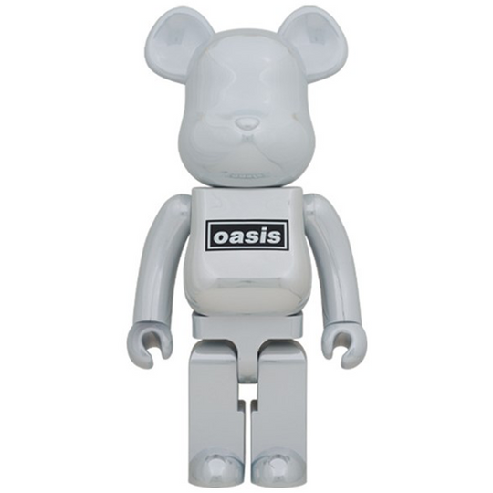 BE@RBRICK Oasis White Chrome 1000%