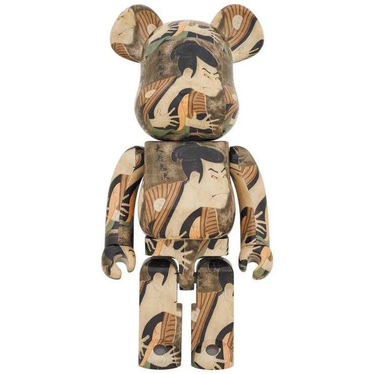 BE@RBRICK Toshusai Sharaku "Actor Otani Oniji Ⅲ as the Footman (Yakko) Edohei" 1000%