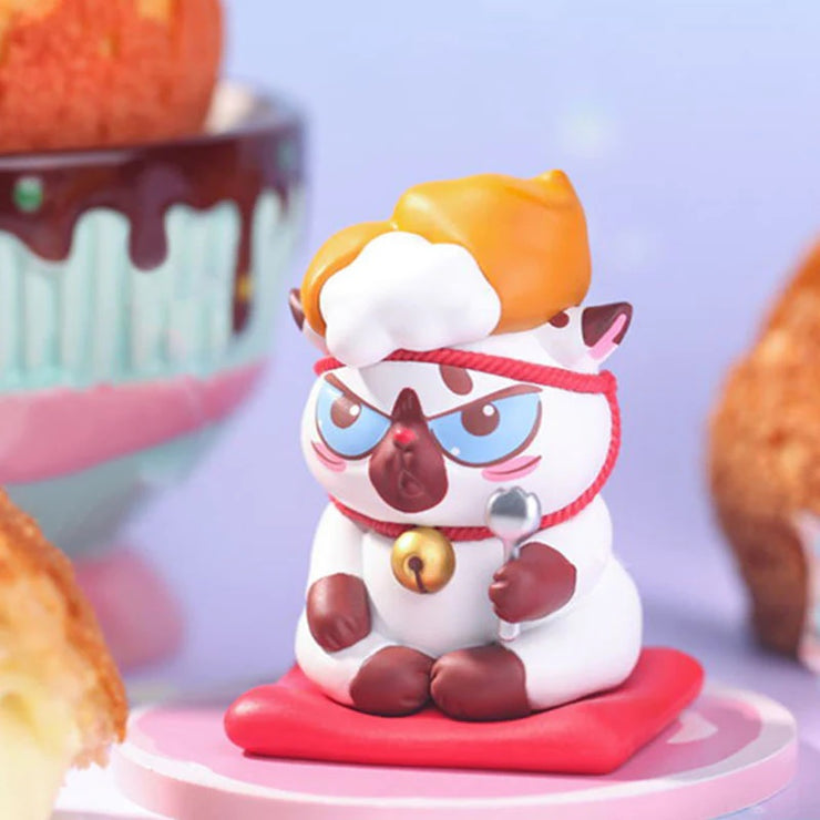Instant Noodle Cat Food - Dessert on Head Blind Box Series