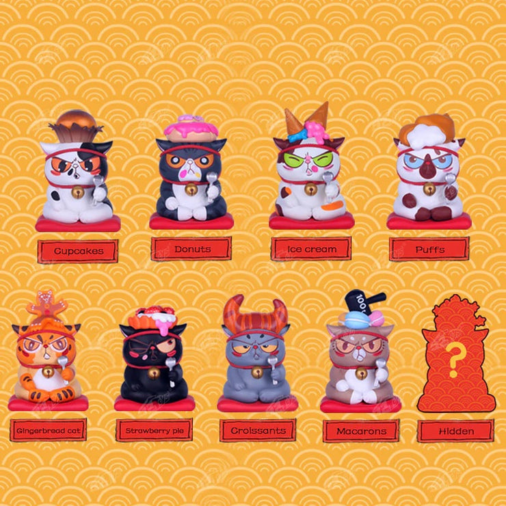 Instant Noodle Cat Food - Dessert on Head Blind Box Series