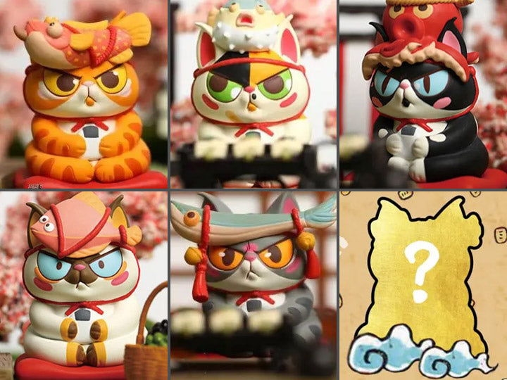 Instant Noodle Cat Food - Food on Head Blind Box Series