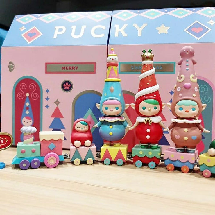 POP MART Pucky Christmas Series - Set of 12 Collectibles - ActionCity