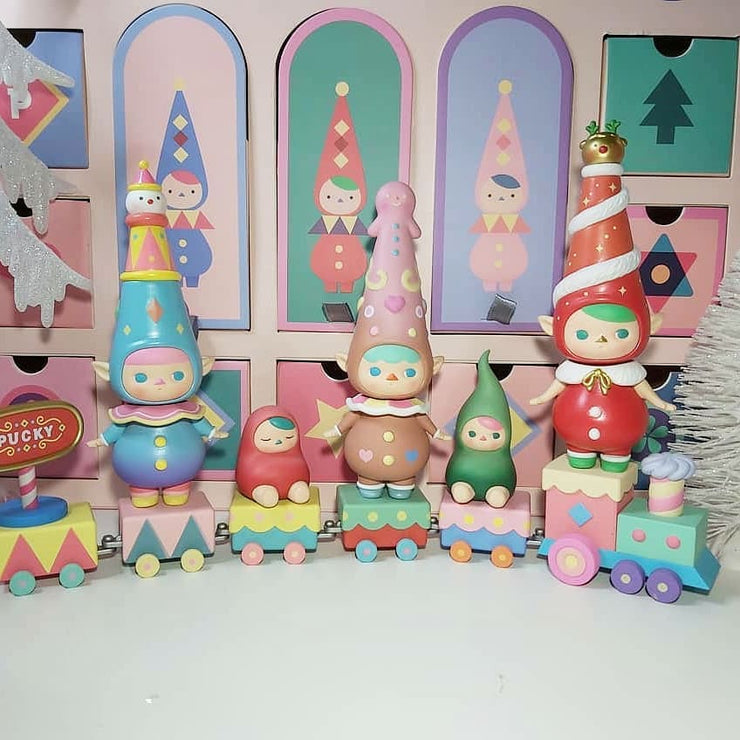 POP MART Pucky Christmas Series - Set of 12 Collectibles - ActionCity
