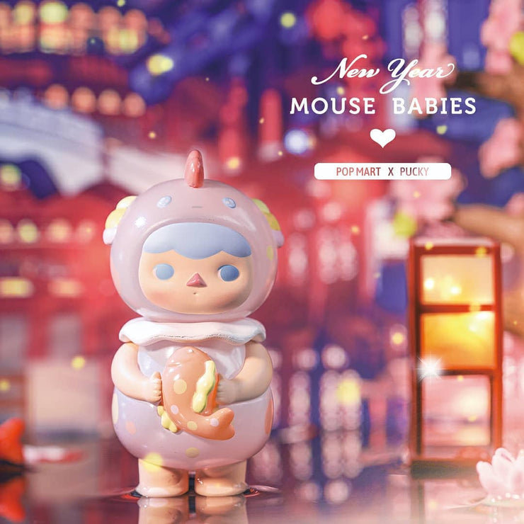 POP MART Pucky New Year Mouse Babies Series Set - ActionCity