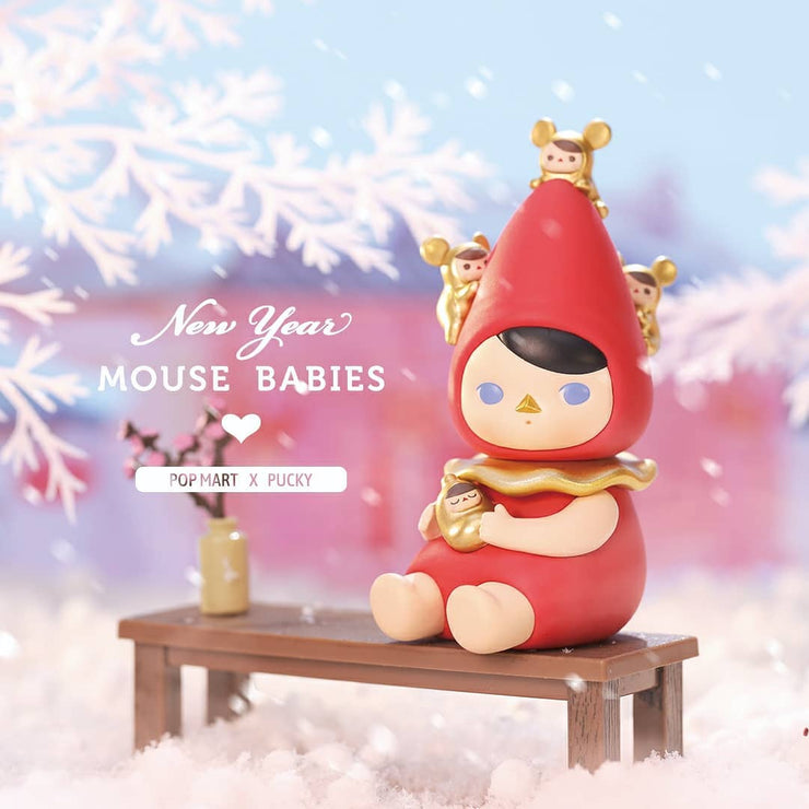 POP MART Pucky New Year Mouse Babies Series Set - ActionCity