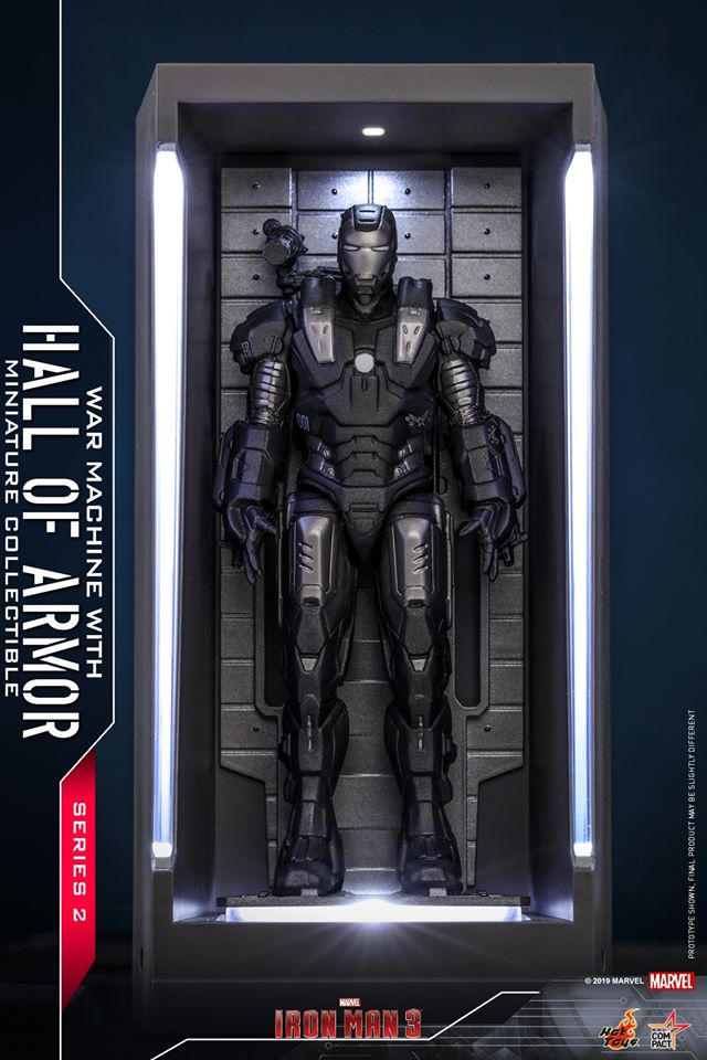 MMSC019 - War Machine With Hall Of Armor Miniature Collectible - ActionCity